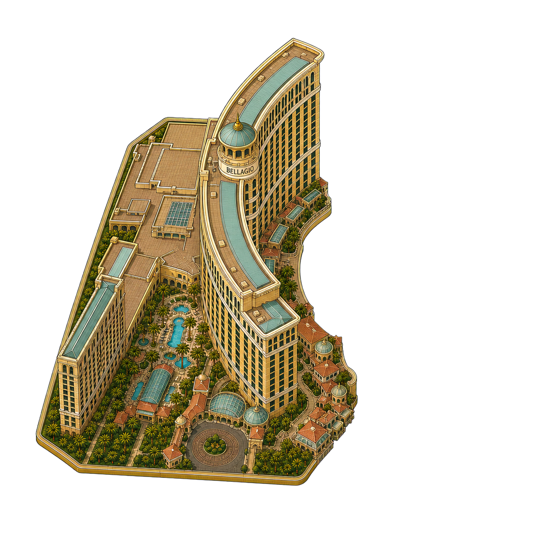 Illustration of Bellagio