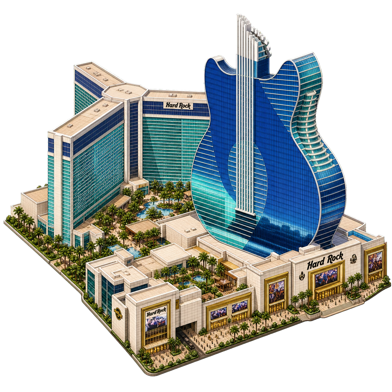 Illustration of Hard Rock Las Vegas — Future