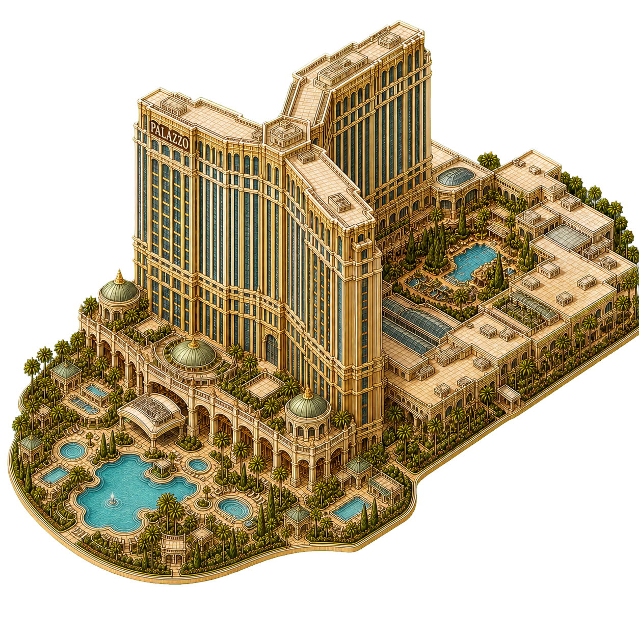 Illustration of The Palazzo